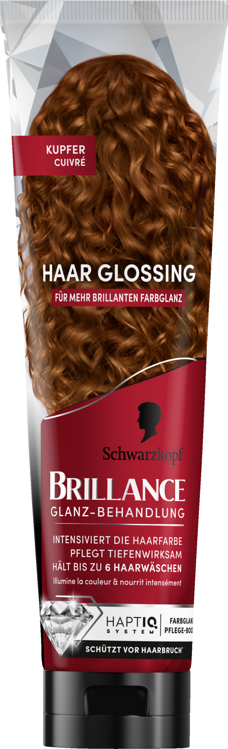 Haar Glossing Kupfer