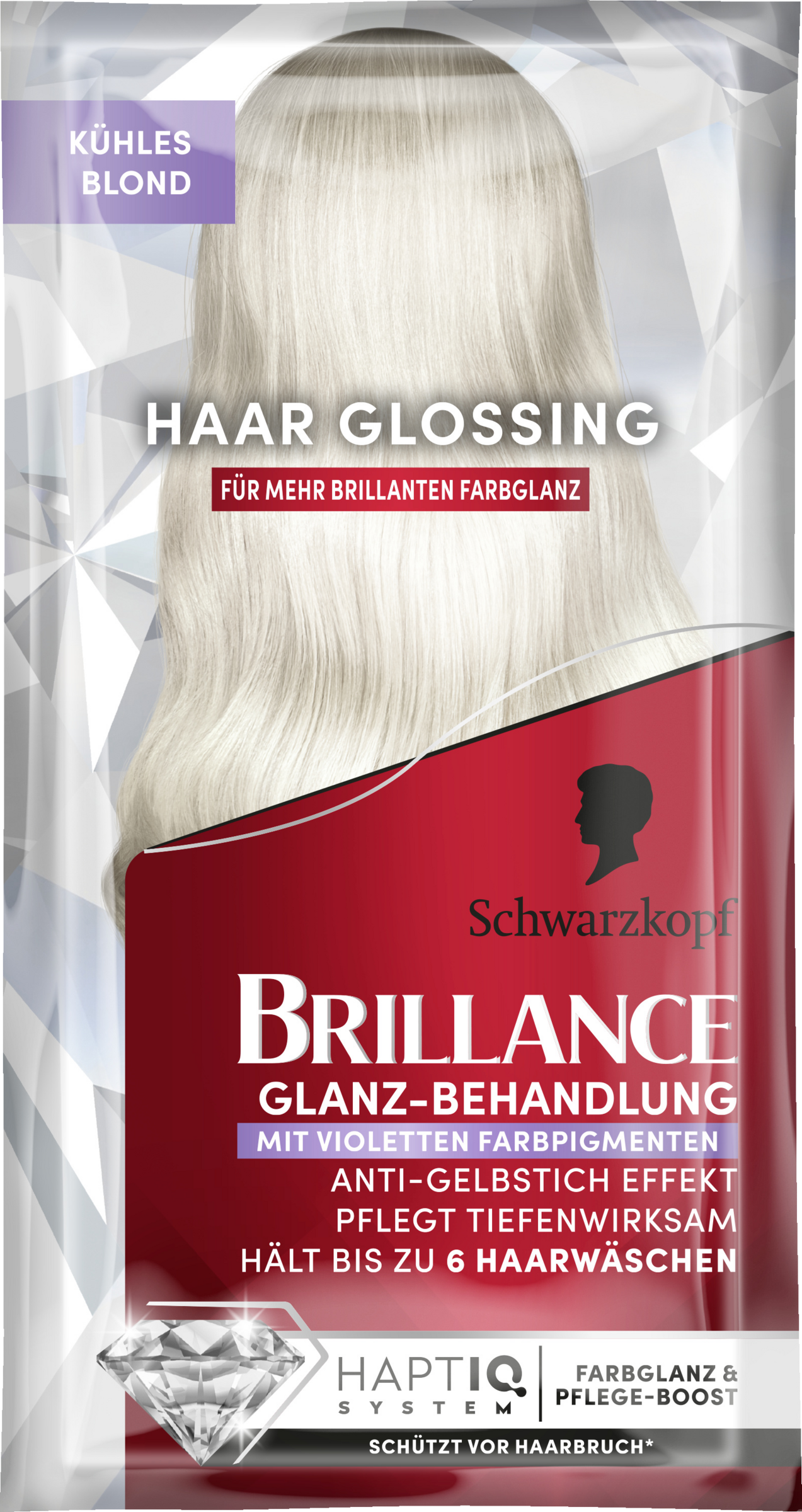 Haar Glossing Sachet Kühles Blond