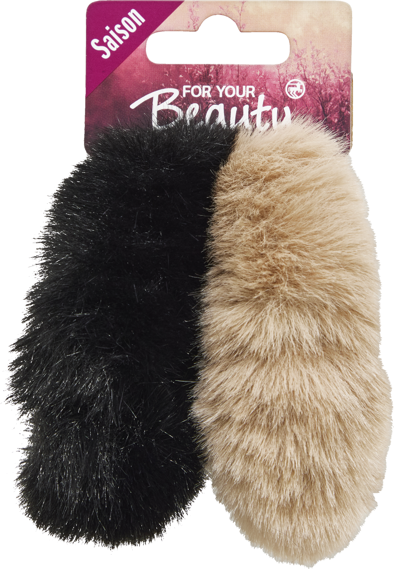 FOR YOUR Beauty Haargrummi Scrunchie Fake Fur