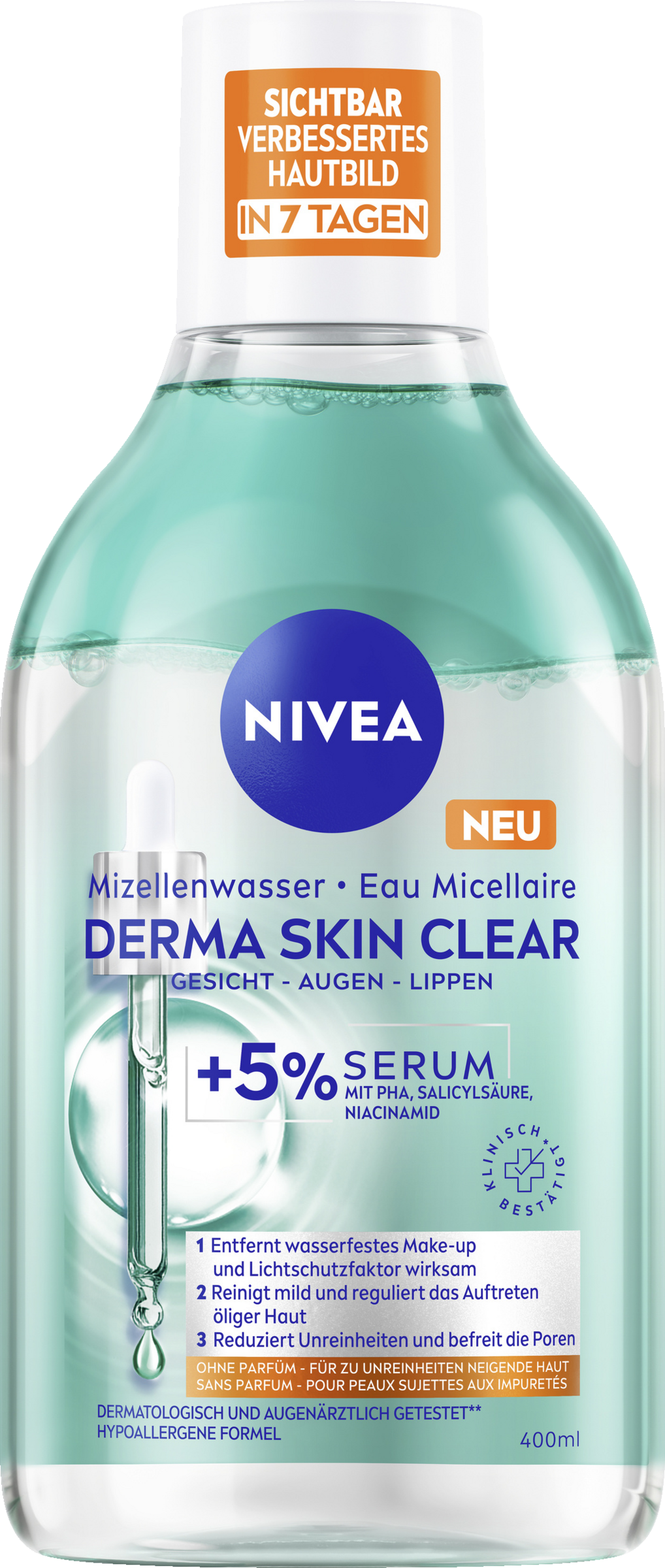 NIVEA Derma Skin Clear Mizellenwasser