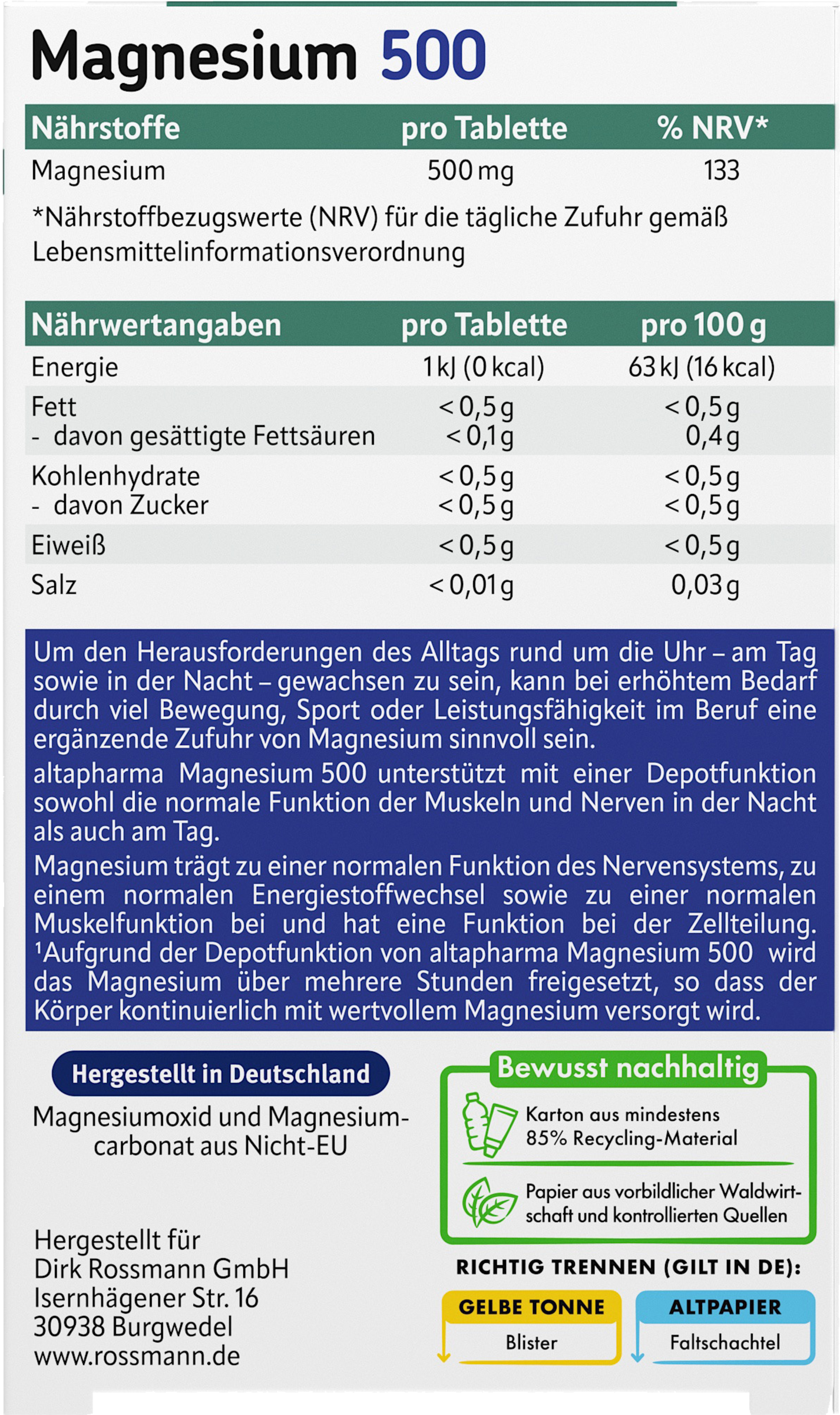 Magnesium 500 Depot 4