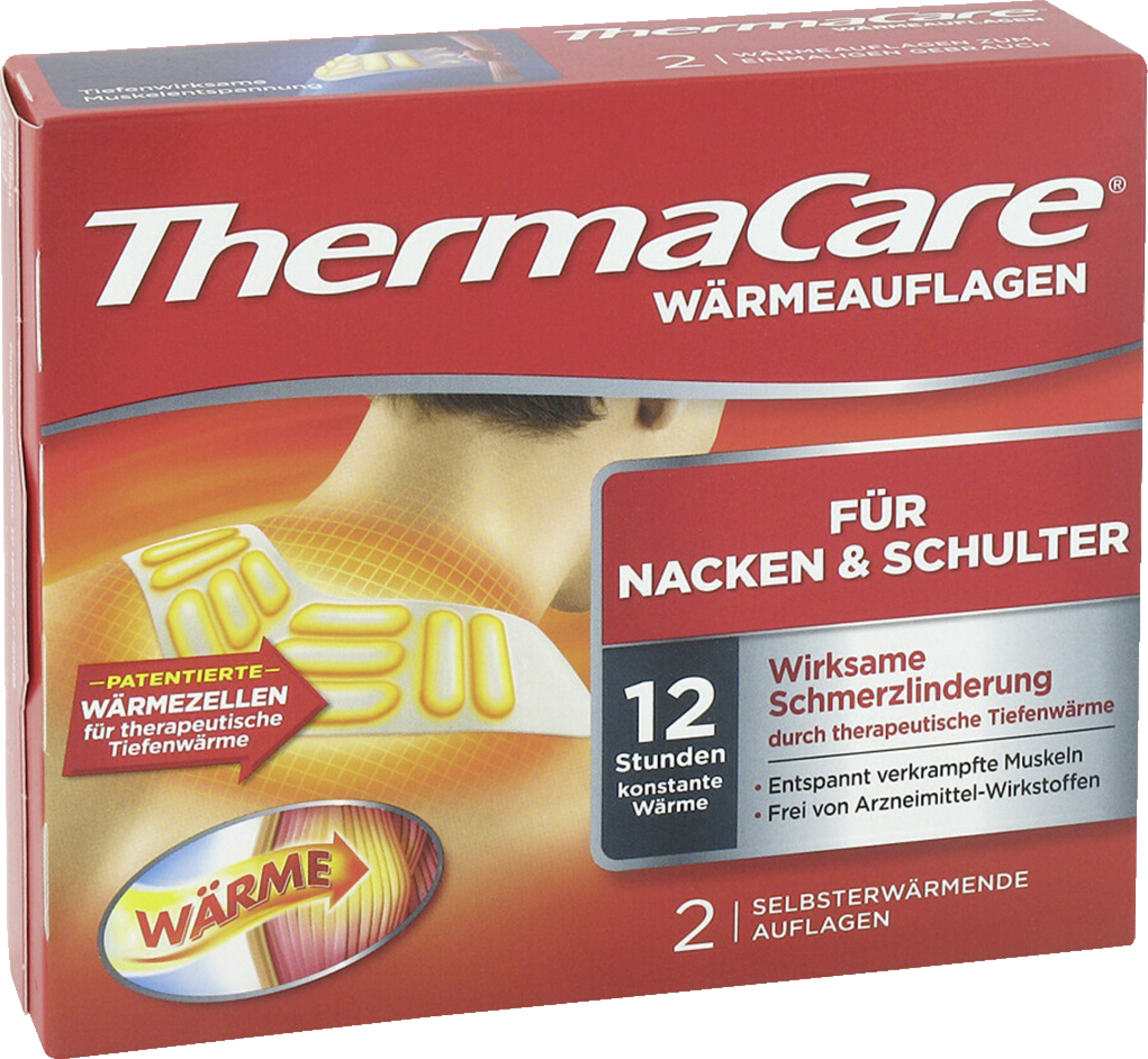 ThermaCare Wärmeauflagen für Nacken & Schulter