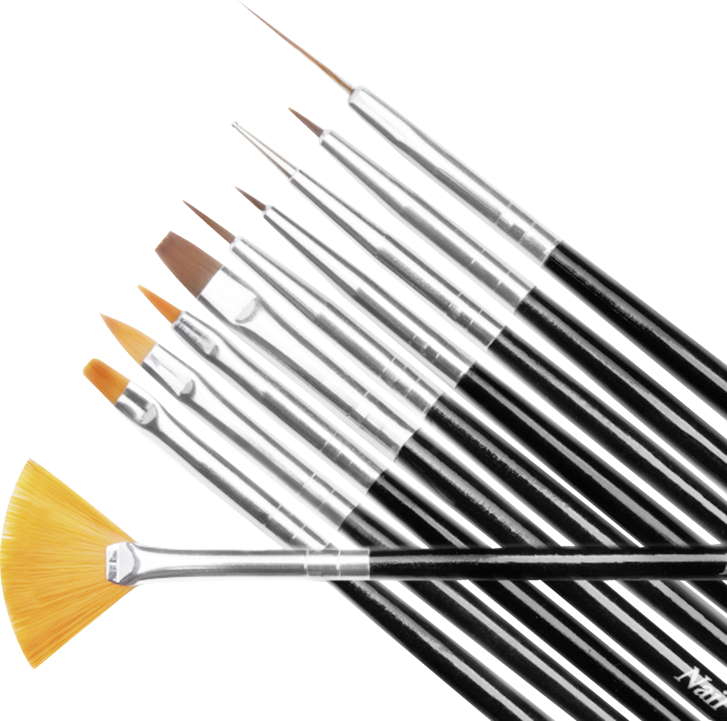 NEONAIL Synthetisches Pinsel Set