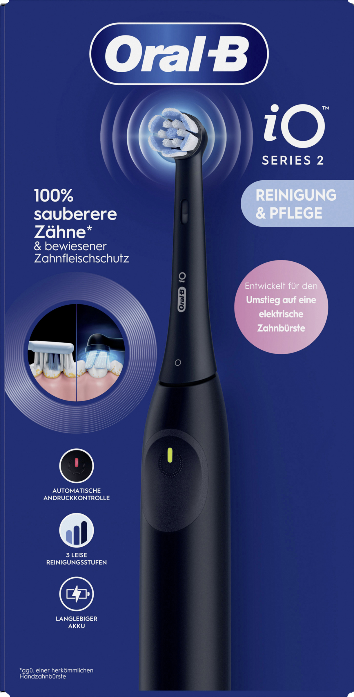 Oral-B Elektrische Zahnbürste iO Series 2 Night Black