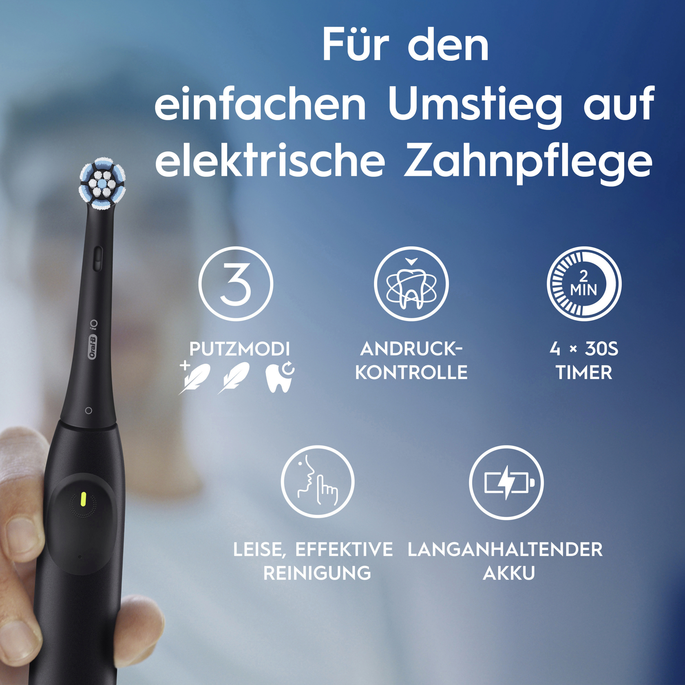 فرشاة أسنان كهربائية iO Series 2 Night Black 8