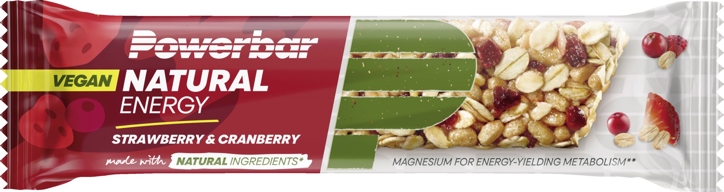 Natural Energy Cereal Bar Strawberry & Cranberry