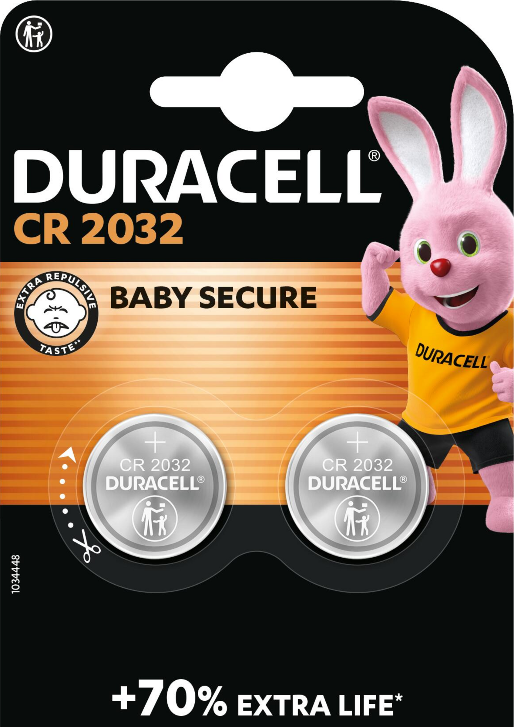 Duracell CR2032 Lithium Knopfzelle