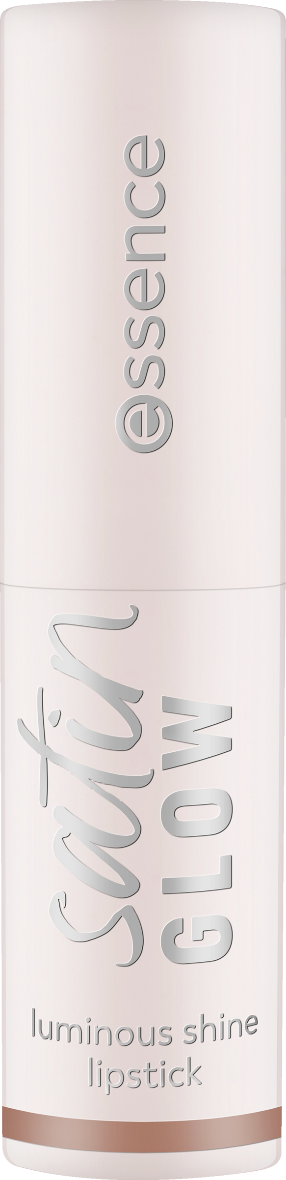 essence satin Glow luminous shine lipstick 01 Whole Latte Love