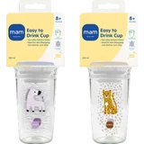 MAM Easy to Drink Cup 2er-Set 2 ab dem 8. Monat, 290 ml