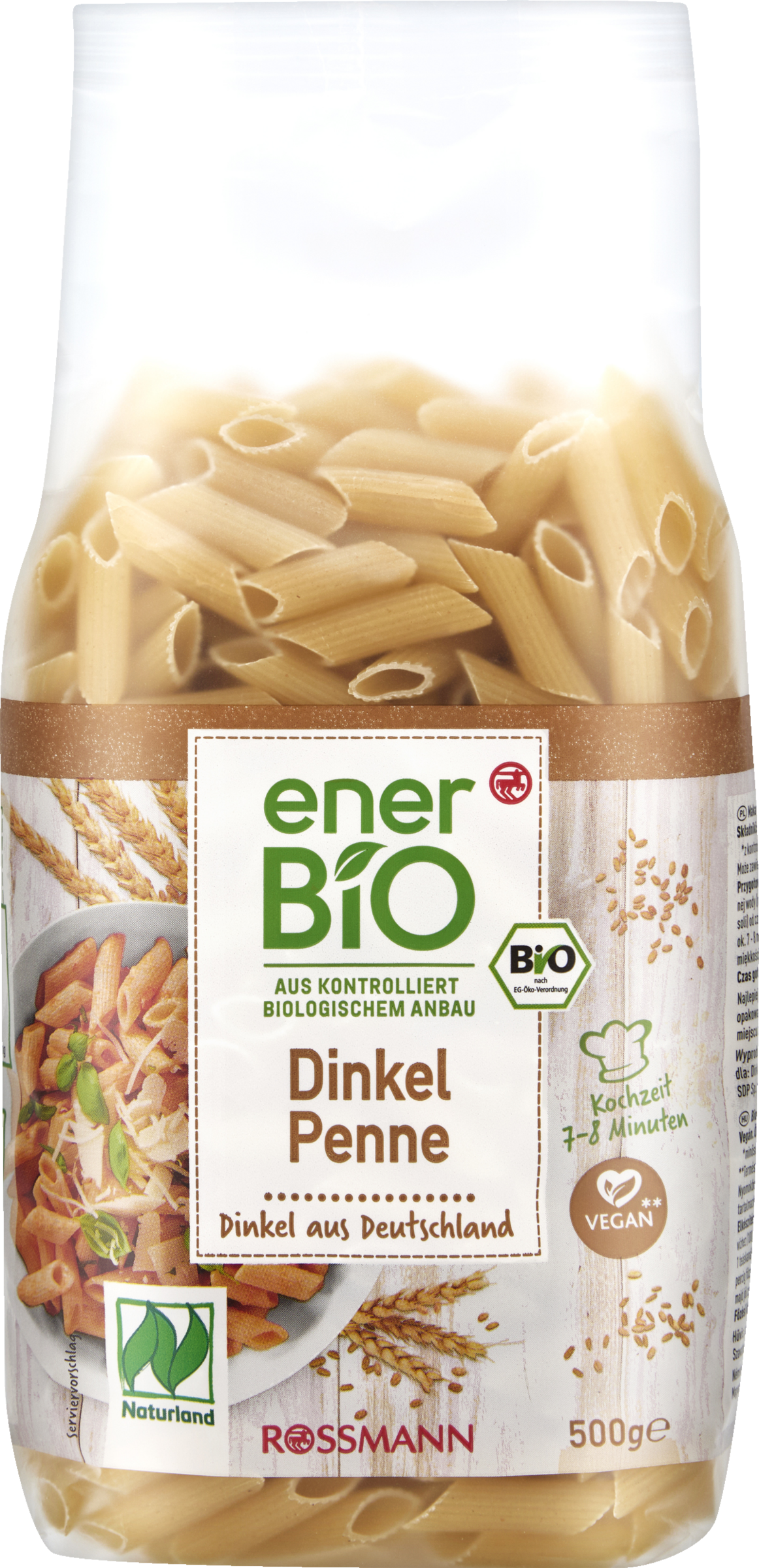 enerBiO Dinkel Penne Naturland