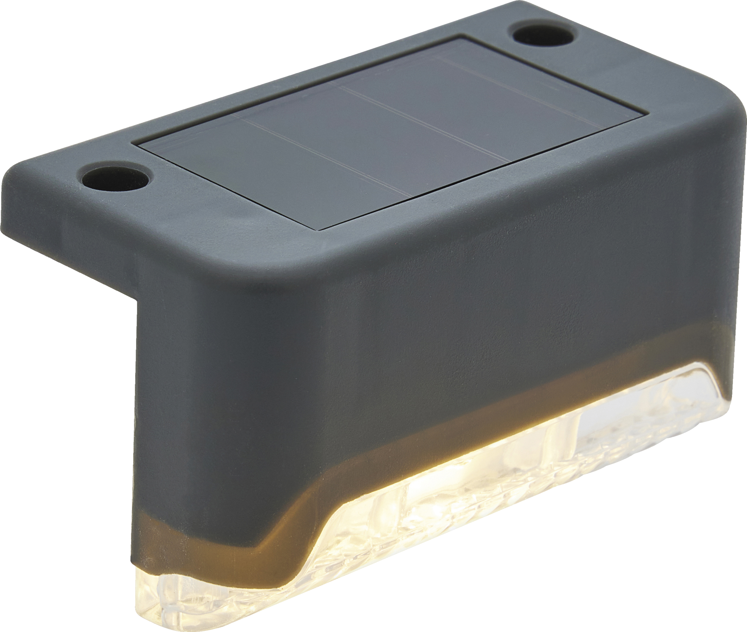 IDEENWELT Solar-Kantenleuchten, 4er-Set