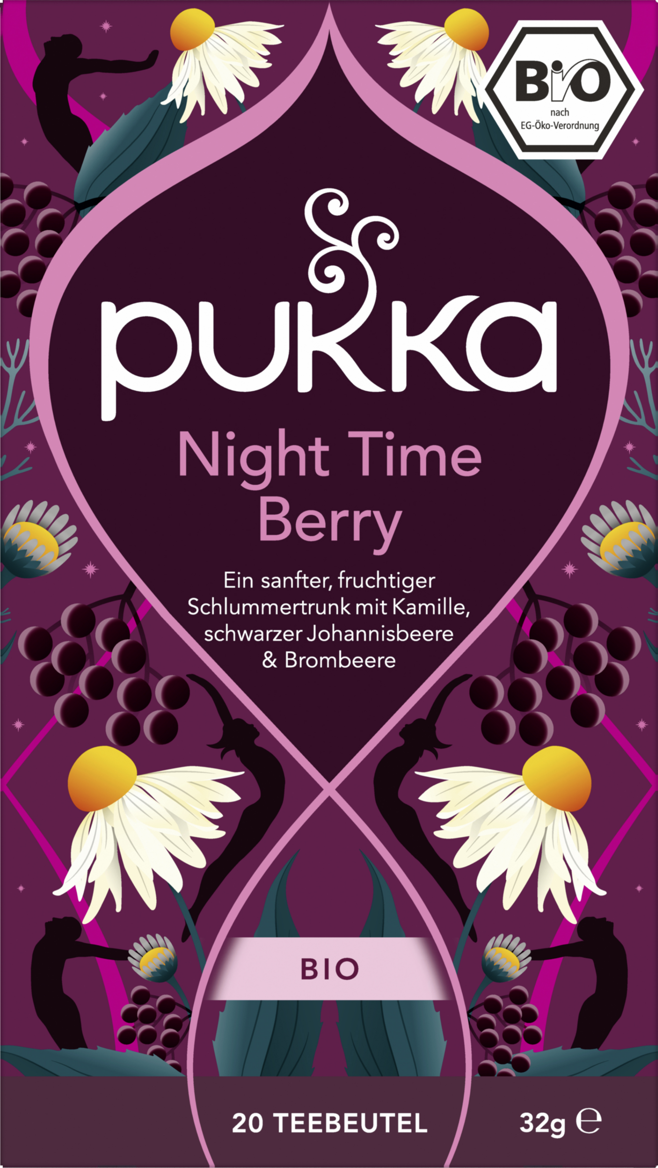 Bio Night Time Berry Kräuter-Früchtetee