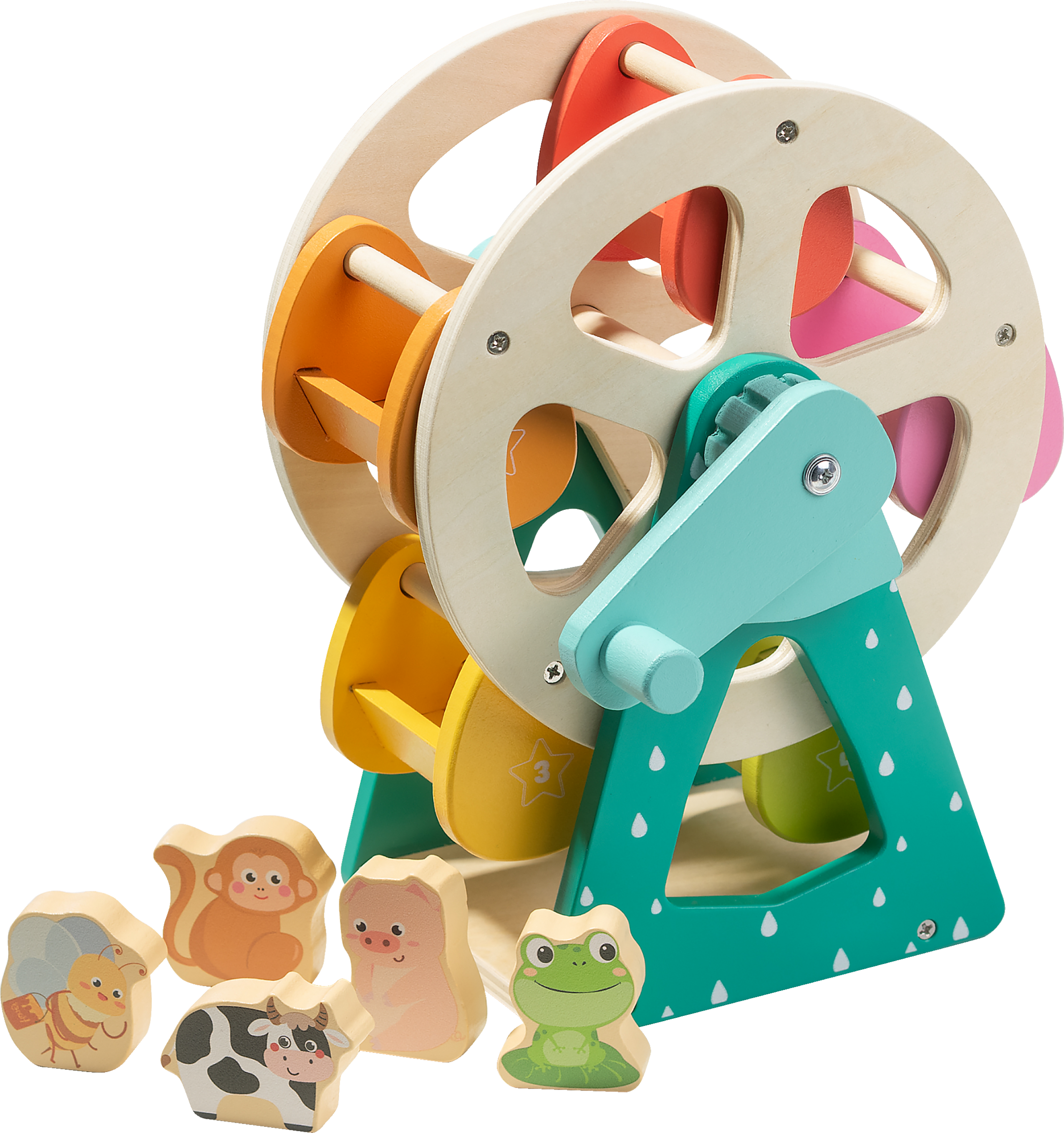 IDEENWELT Holz-Riesenrad