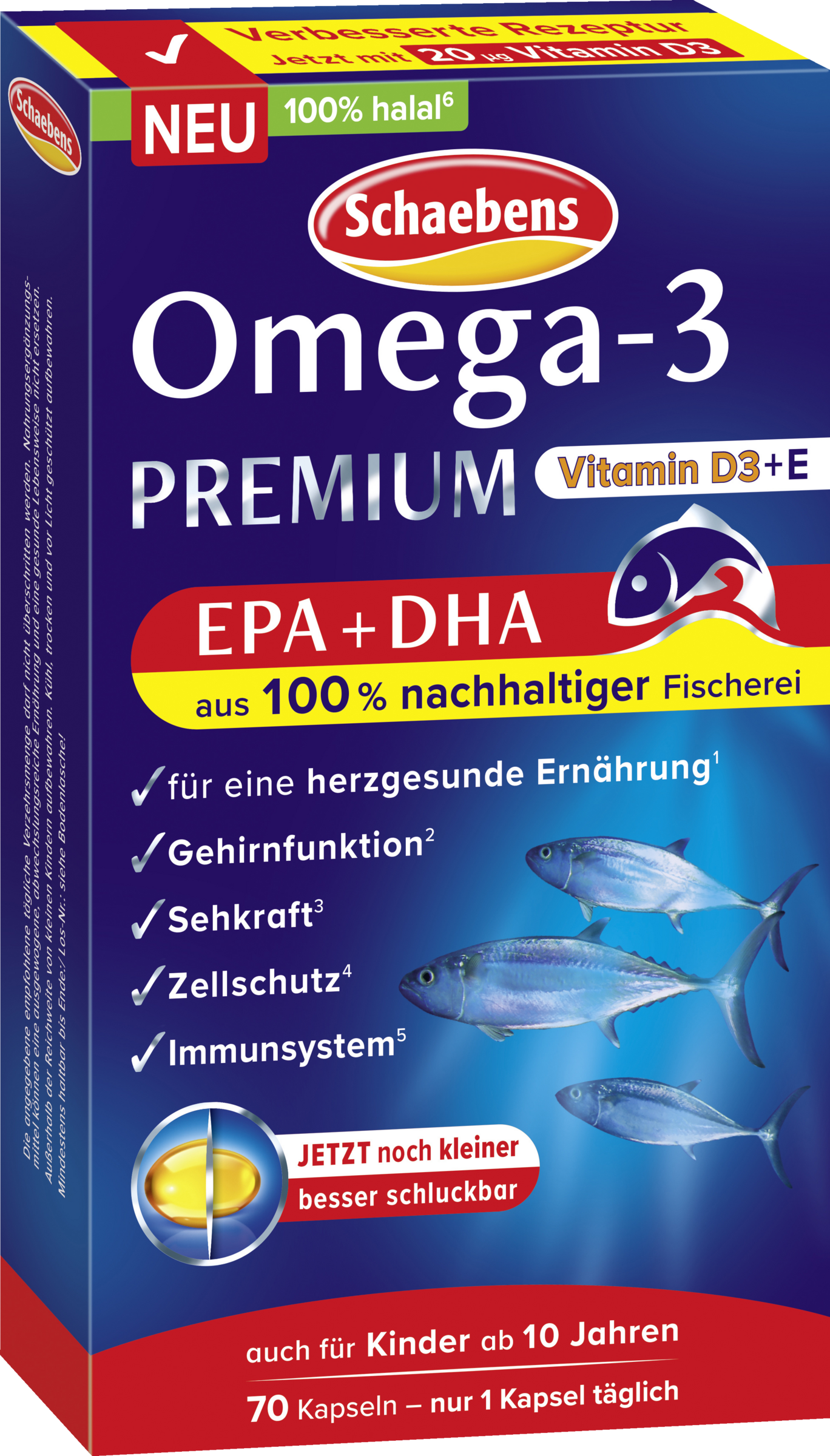 Schaebens Omega-3 Premium Kapseln