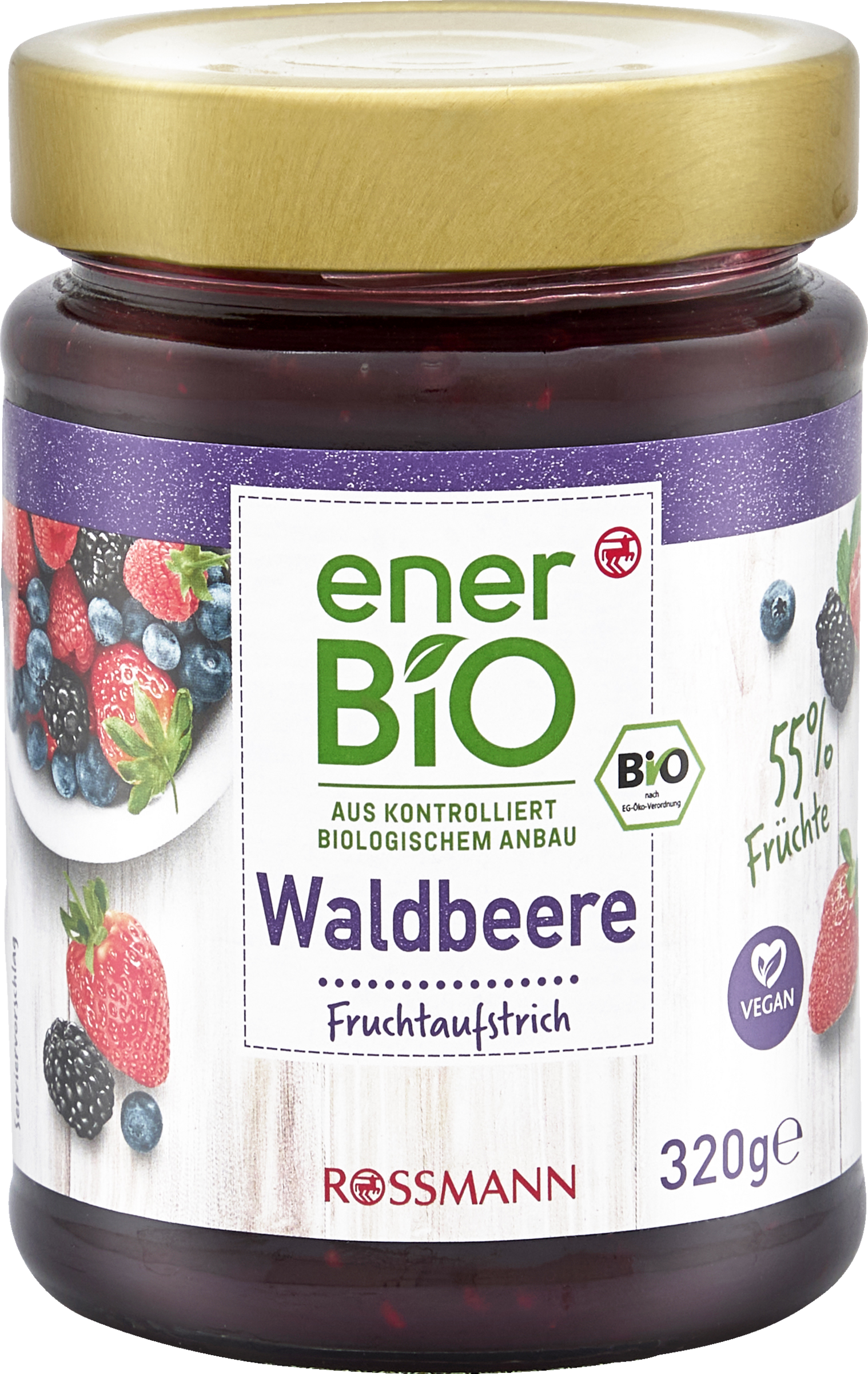 enerBiO Waldbeere Fruchtaufstrich