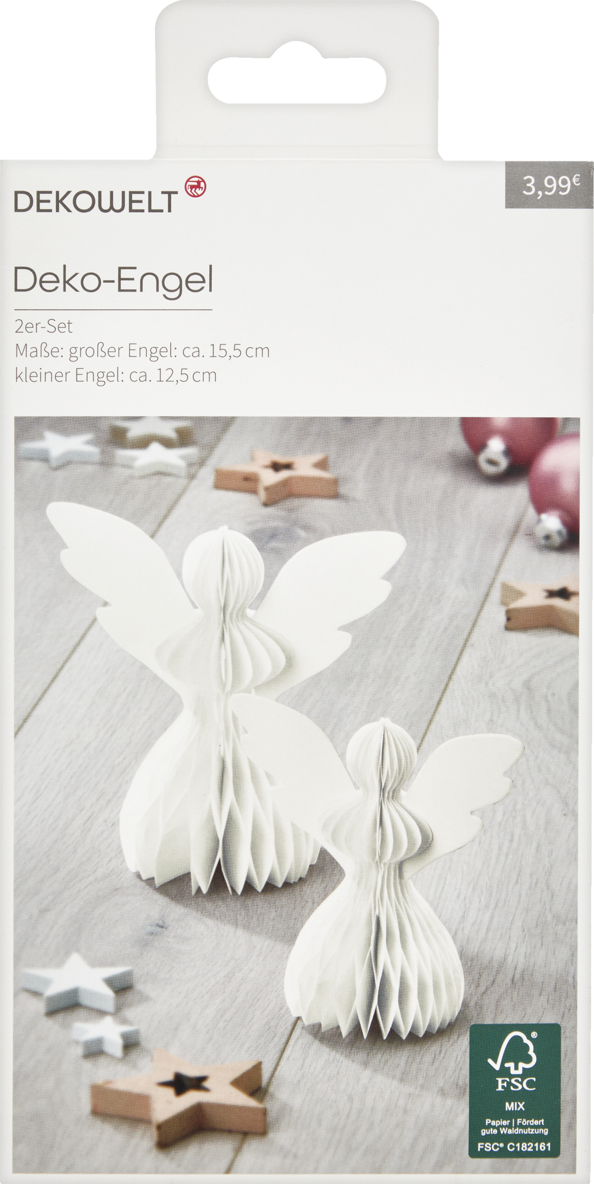 DEKOWELT PAPIER TANNENBAUM 2ER SET