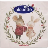 Serviette Mäuse