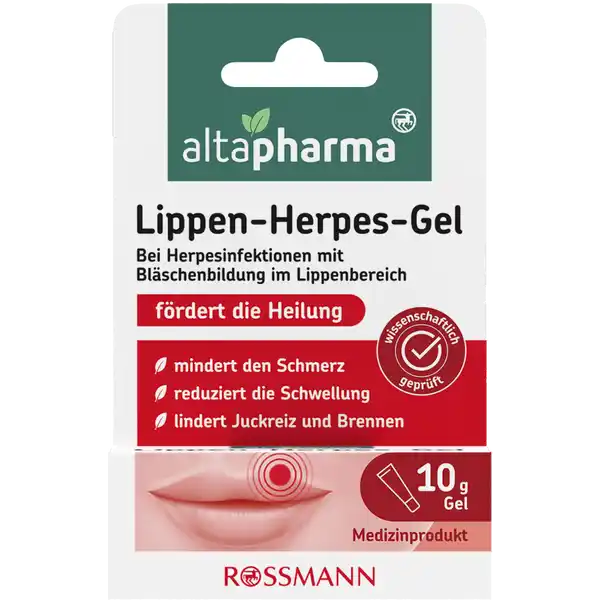 جل لهربس الشفاه