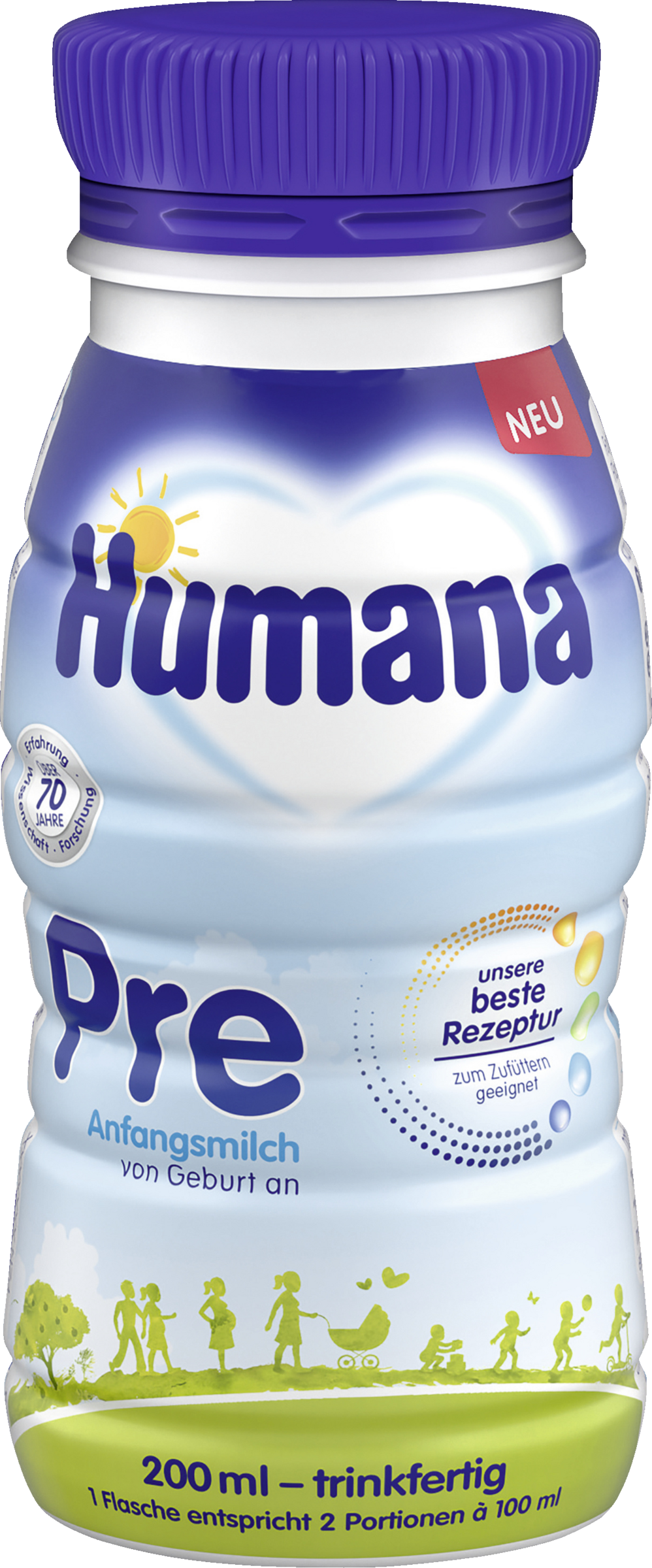 Humana PRE Anfangsmilch von Geburt an