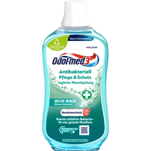 غسول فم للعناية والحماية المضادة للبكتيريا