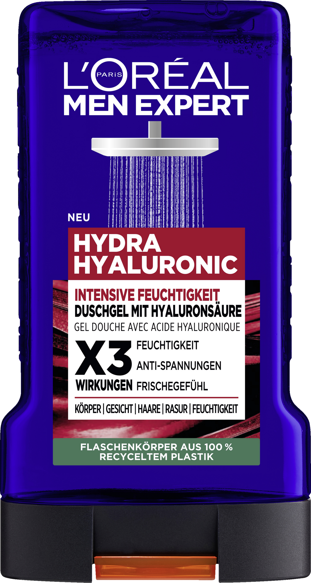 L’Oréal Paris men expert Duschgel Hydra Hyaluronic Intensive Feuchtigkeit