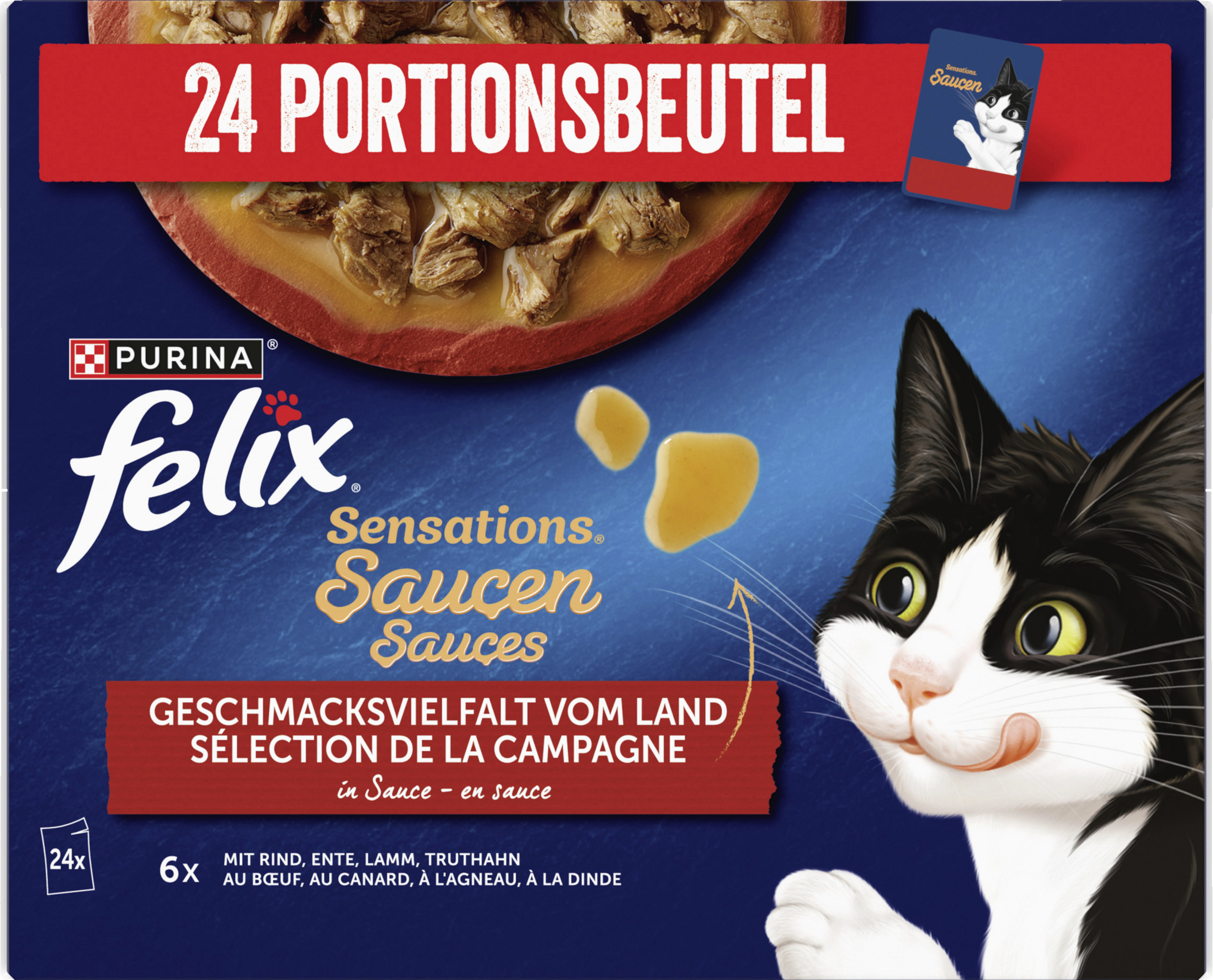 Felix Sensation Geschmacksvielfalt vom Land in Sauce Multipack