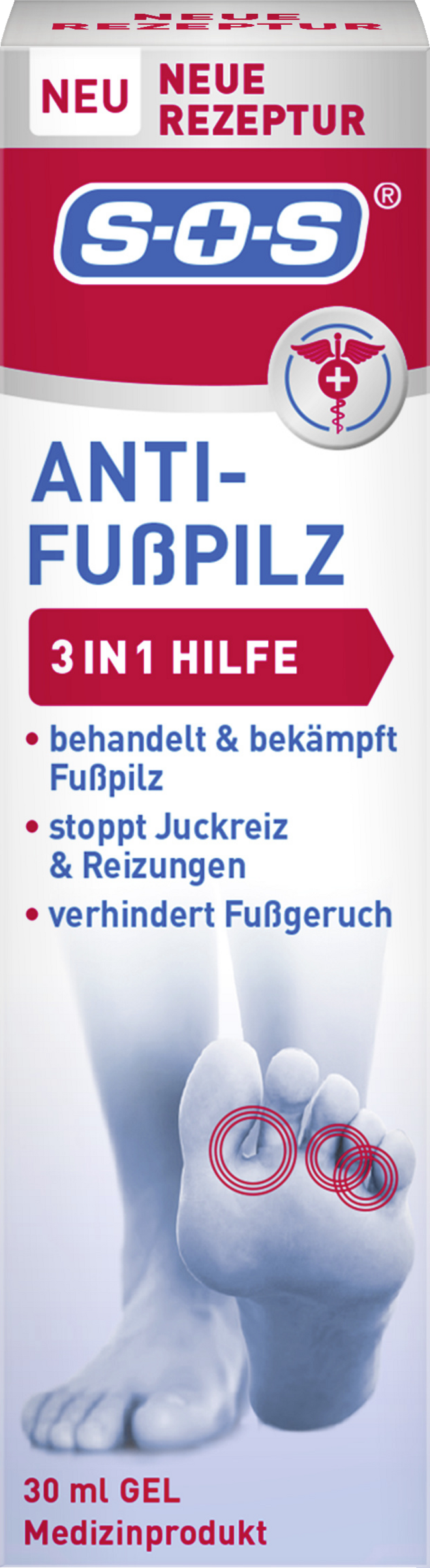SOS Anti-Fußpilz Gel