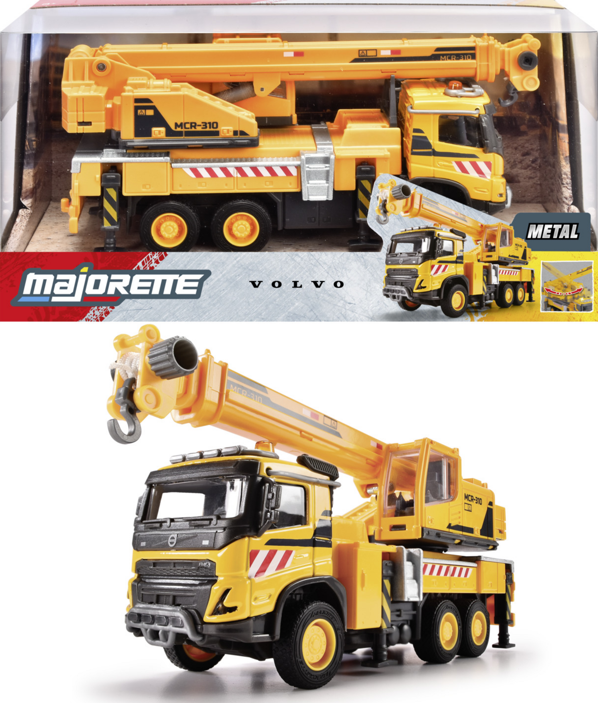 Simba Majorette Volvo FMX Feuerwehr/Kran