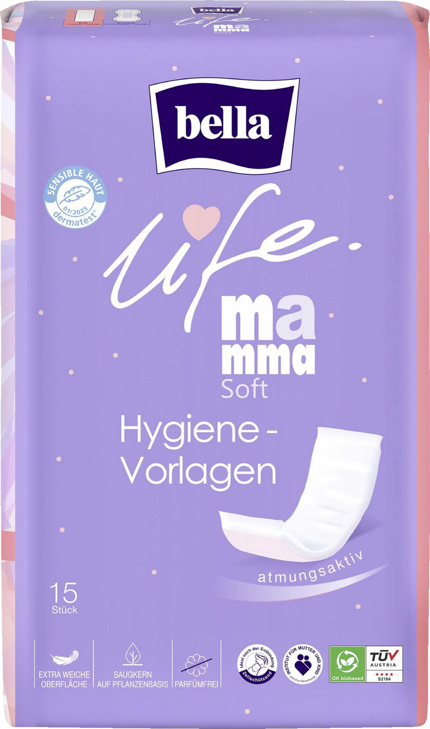 Bella Mamma Hygiene-Vorlagen