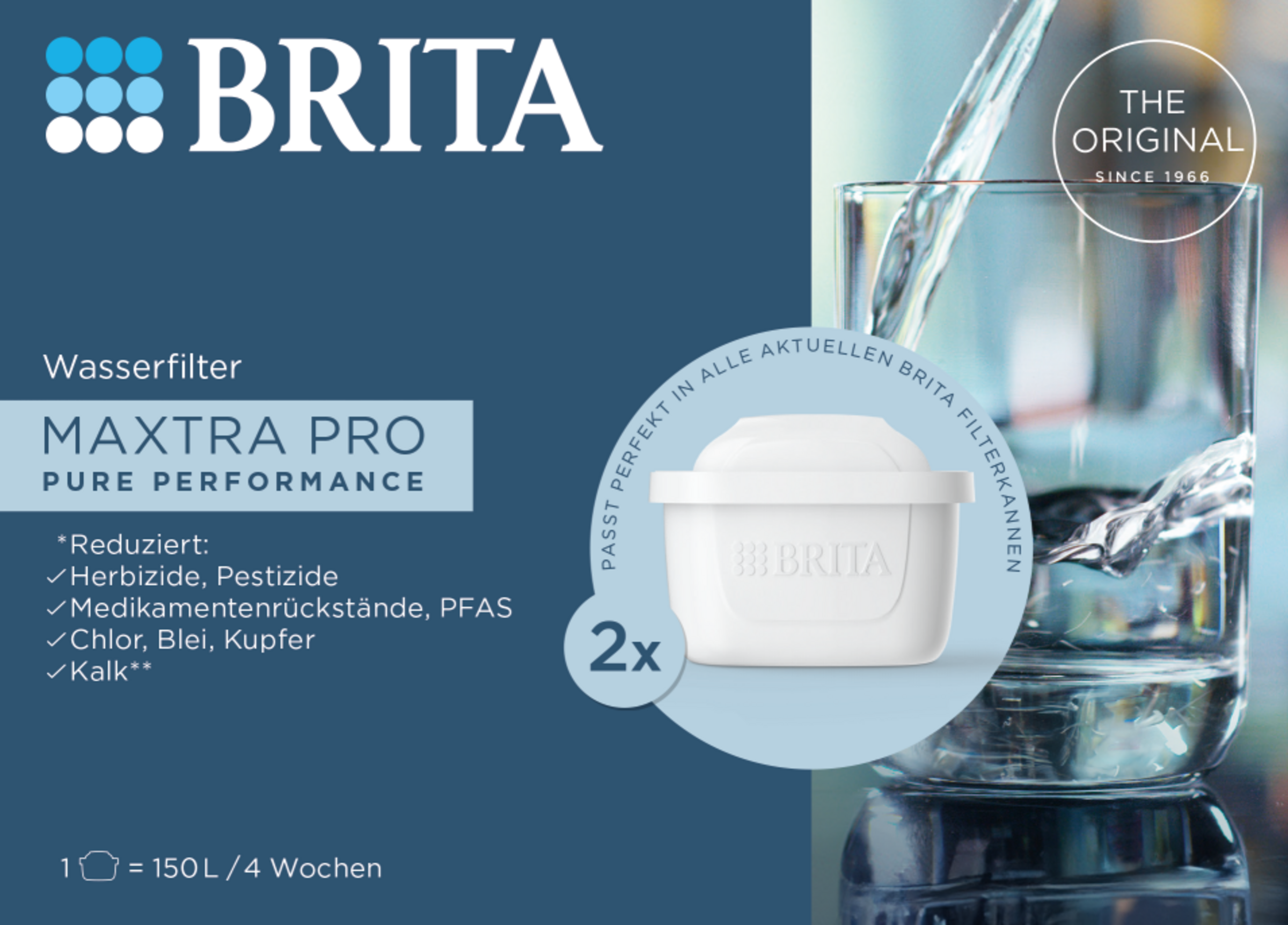 Brita Wasserfilterkartusche MAXTRA PRO Pure Performance