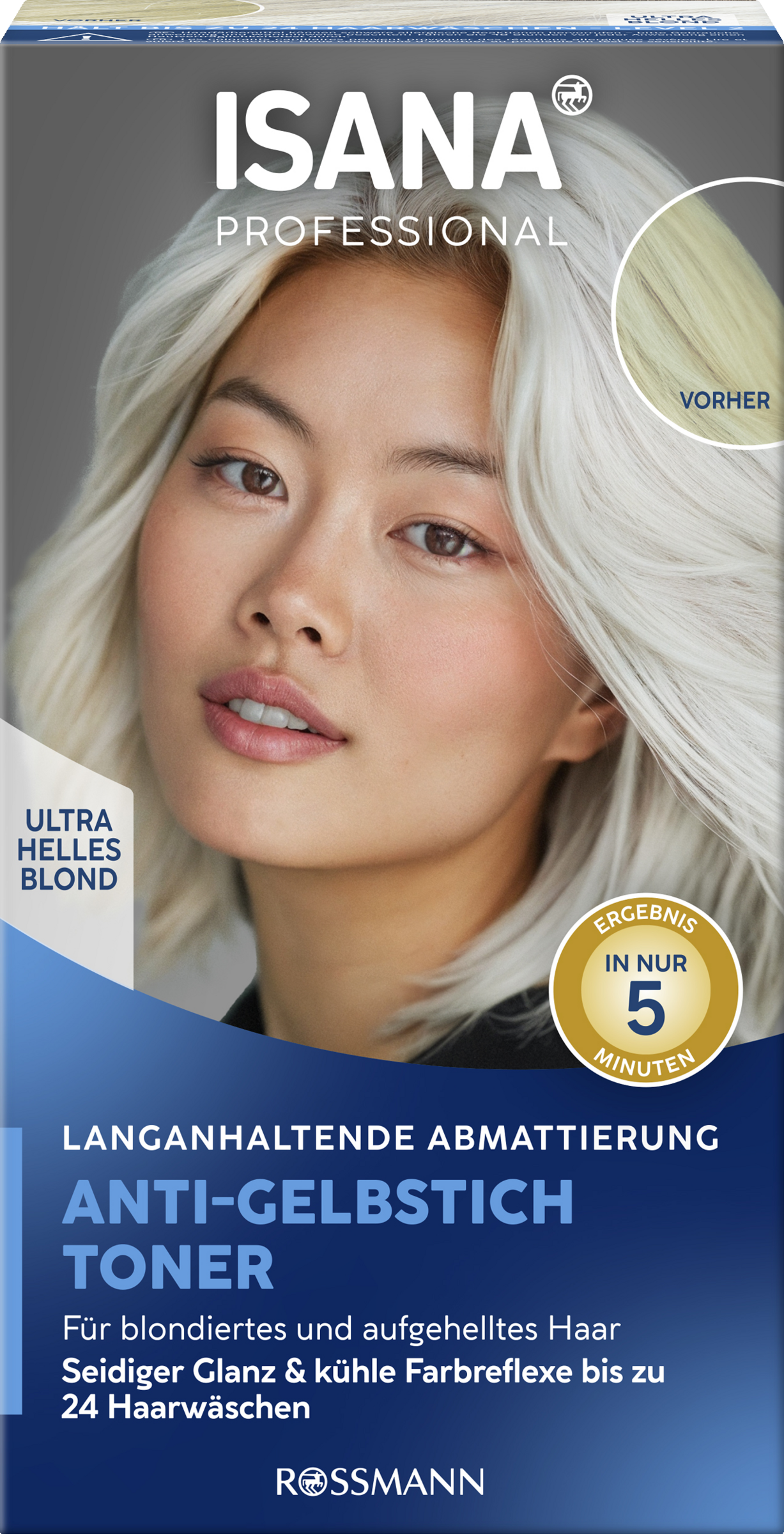 ISANA PROFESSIONAL Toner Anti Gelbstich