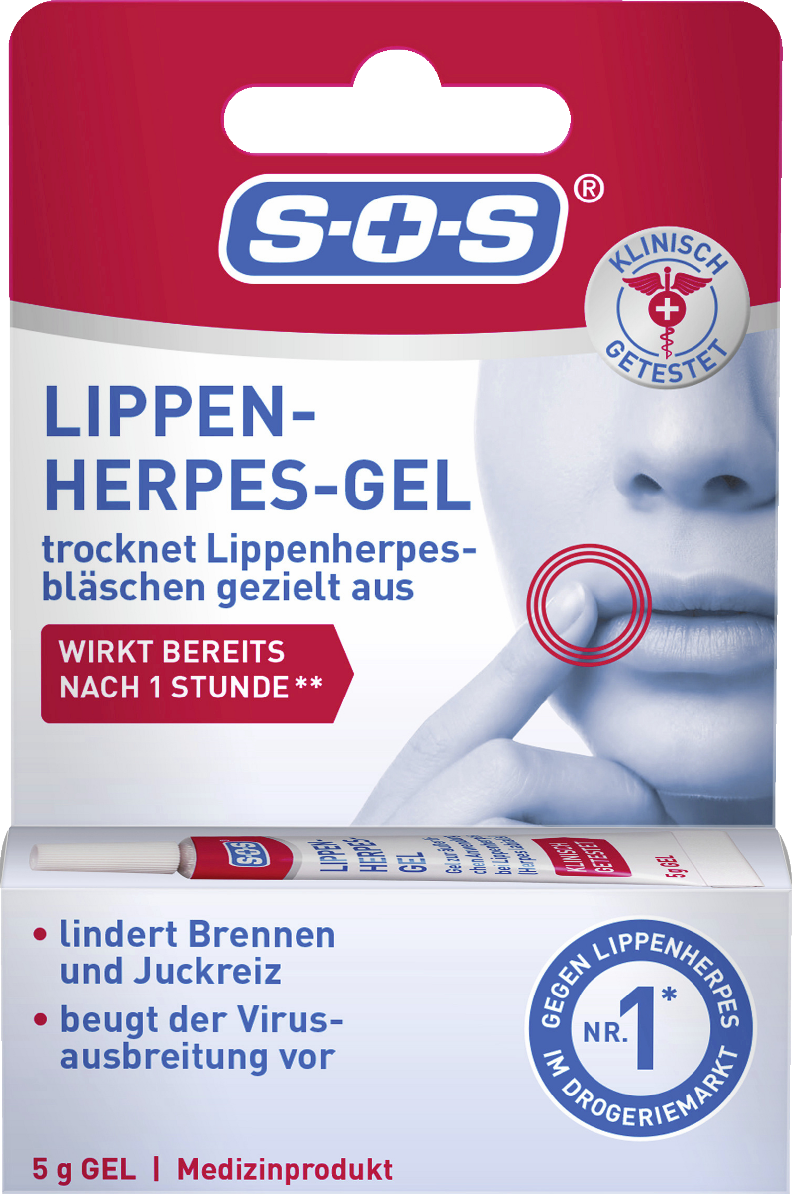SOS Lippen-Herpes-Gel