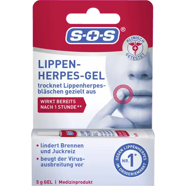 جل لهربس الشفاه