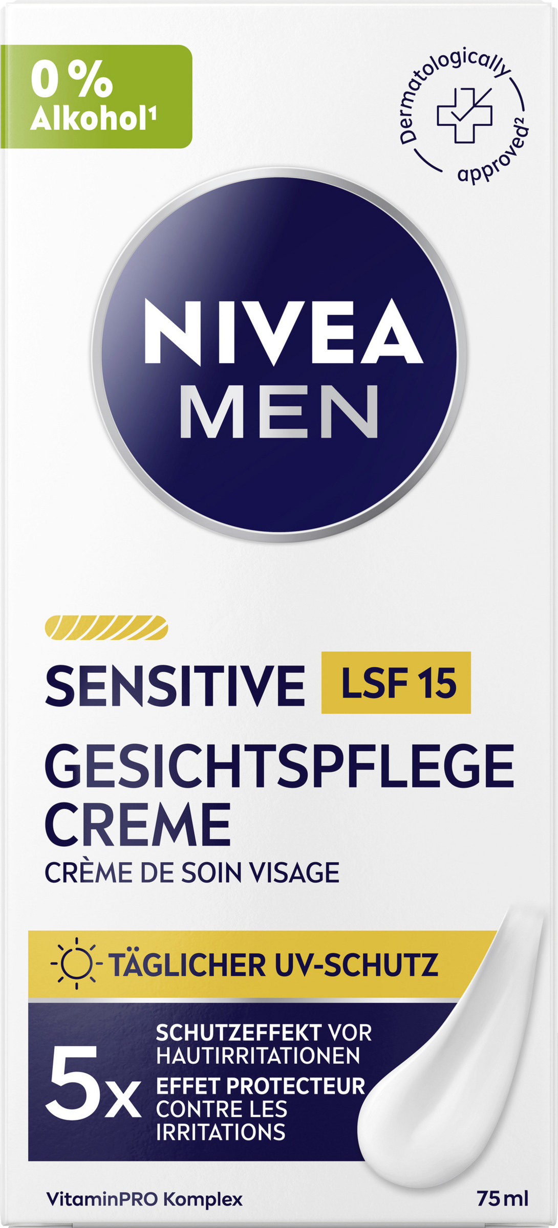 Sensitive Gesichtspflege Creme LSF15