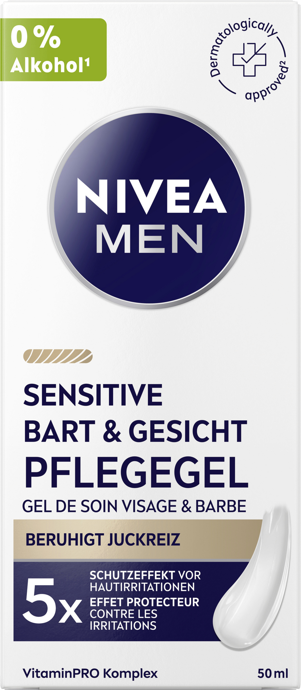 Sensitive Bart & Gesicht Pflegegel