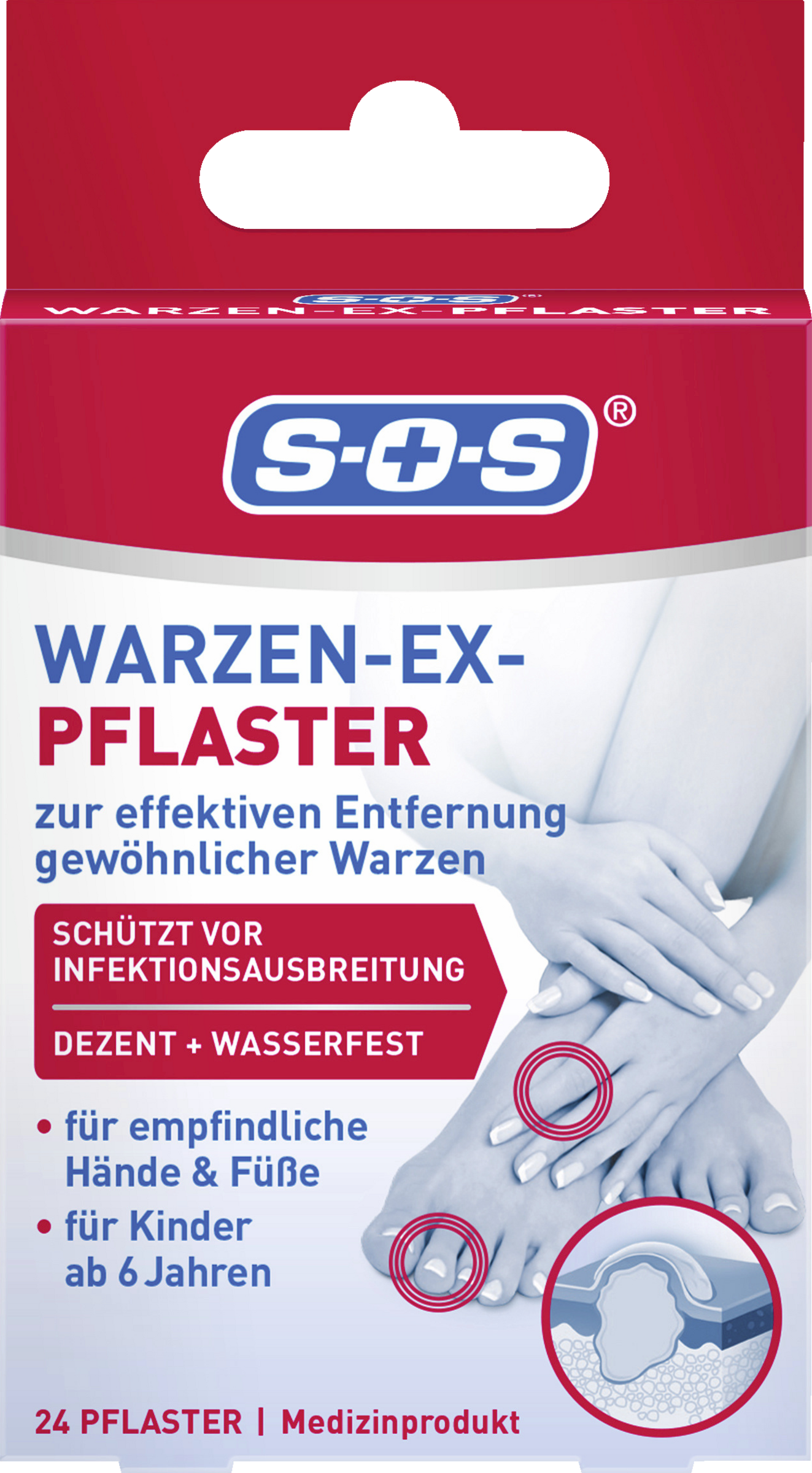 SOS Warzen-Ex-Pflaster