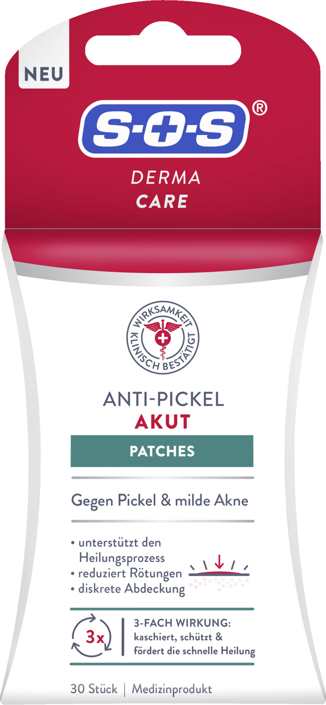 SOS DermaCare Anti Pickel Patches Akut