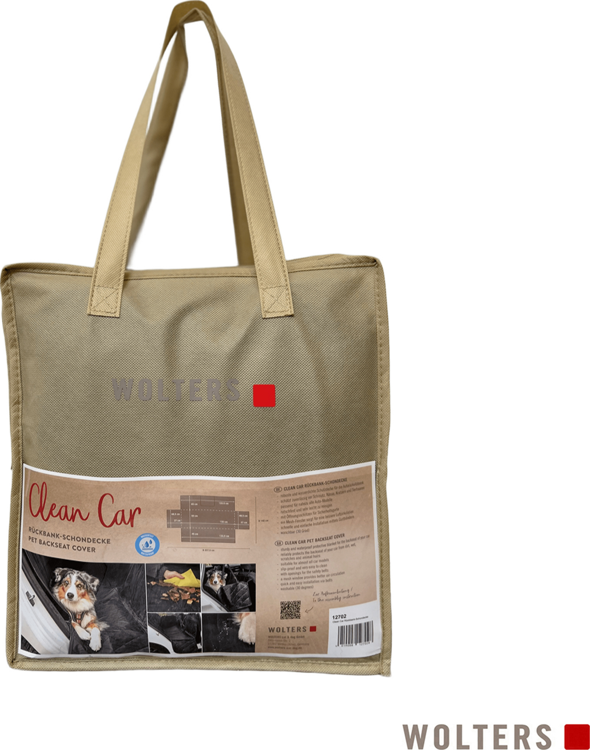WOLTERS Clean Car Rückbank-Schondecke