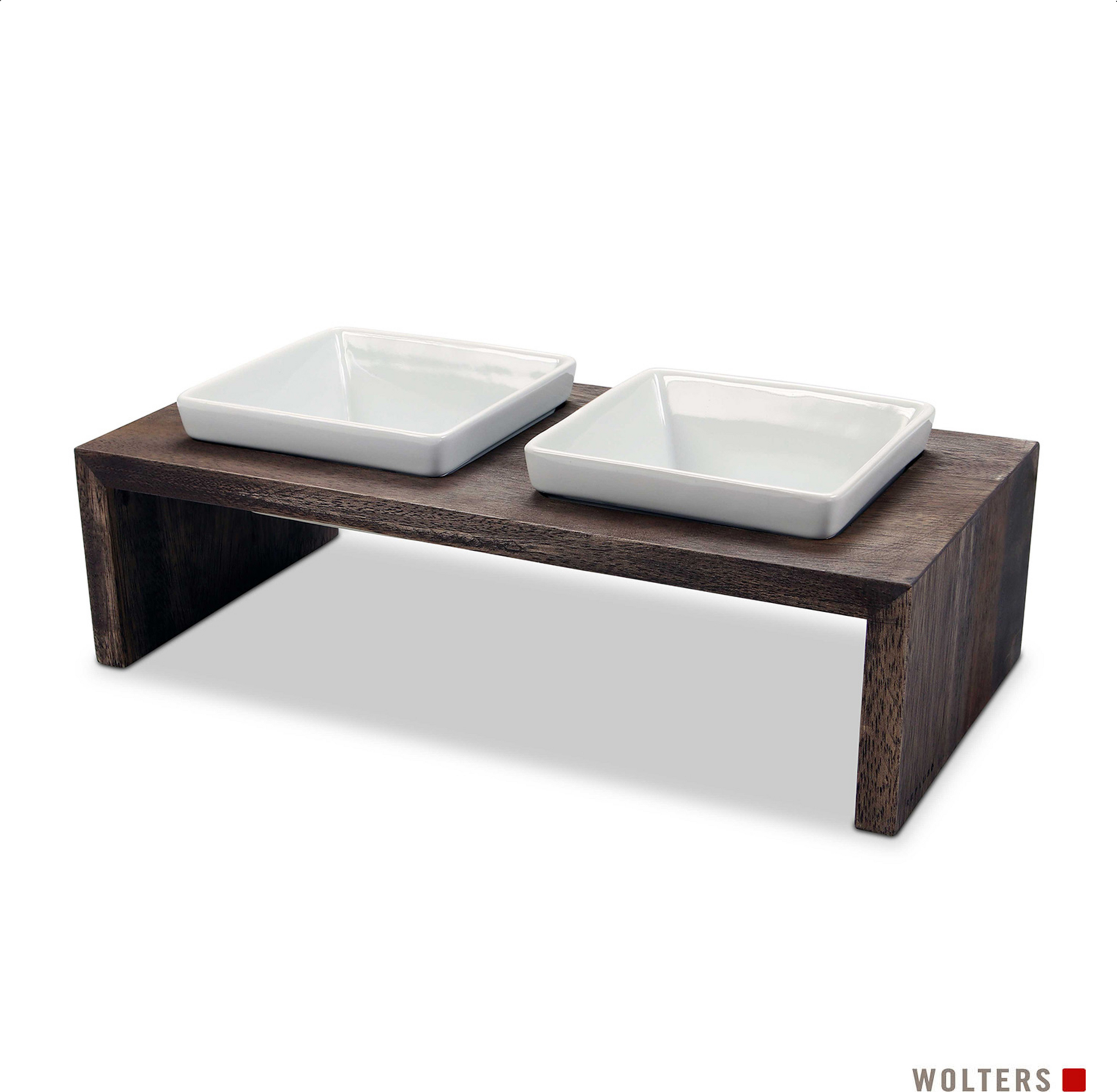 WOLTERS Meshidai True Doppelnapf Gr M, walnuss