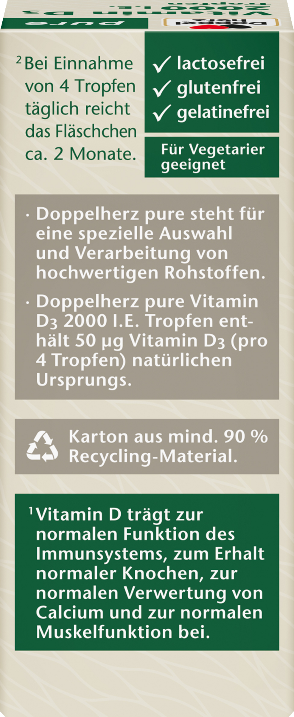 قطرات فيتامين D3 النقي 2000 وحدة دولية 4