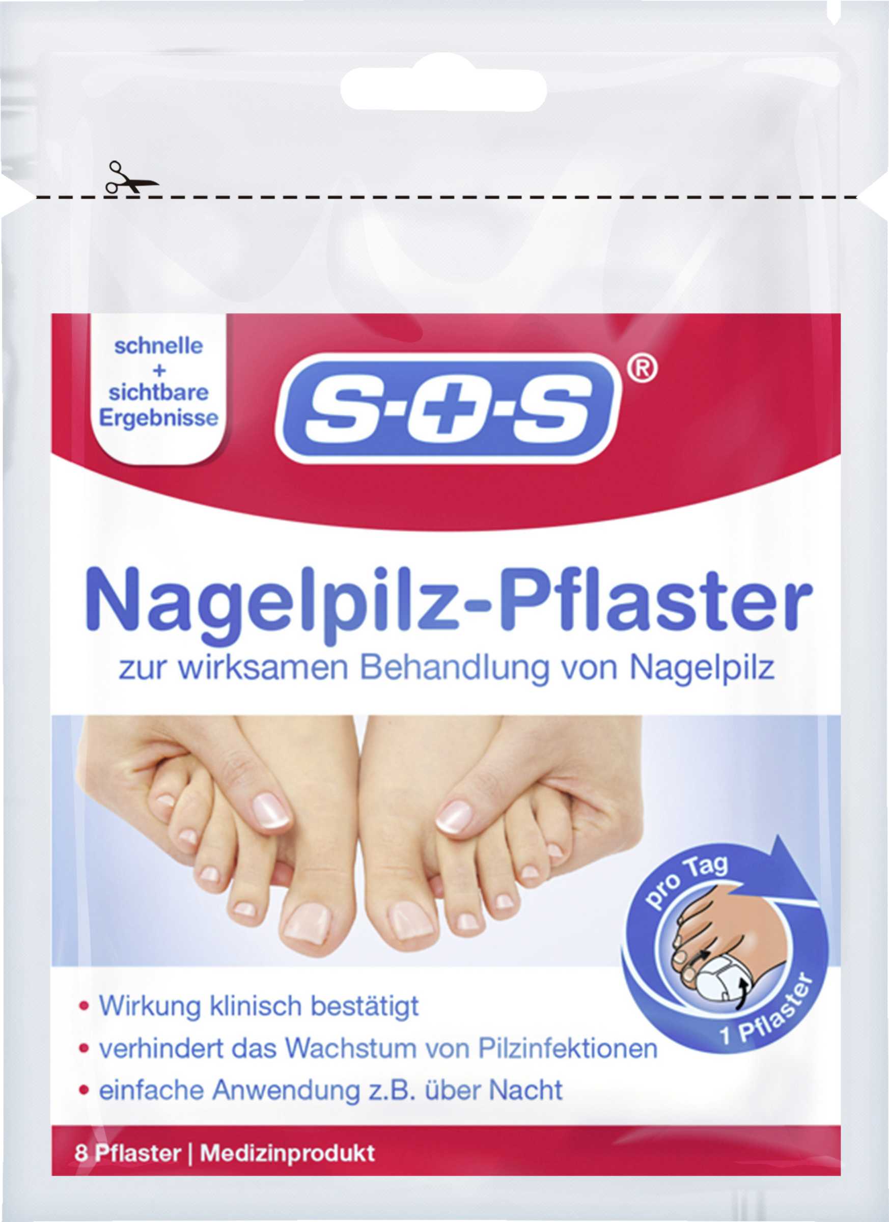 SOS Nagelpilz-Pflaster