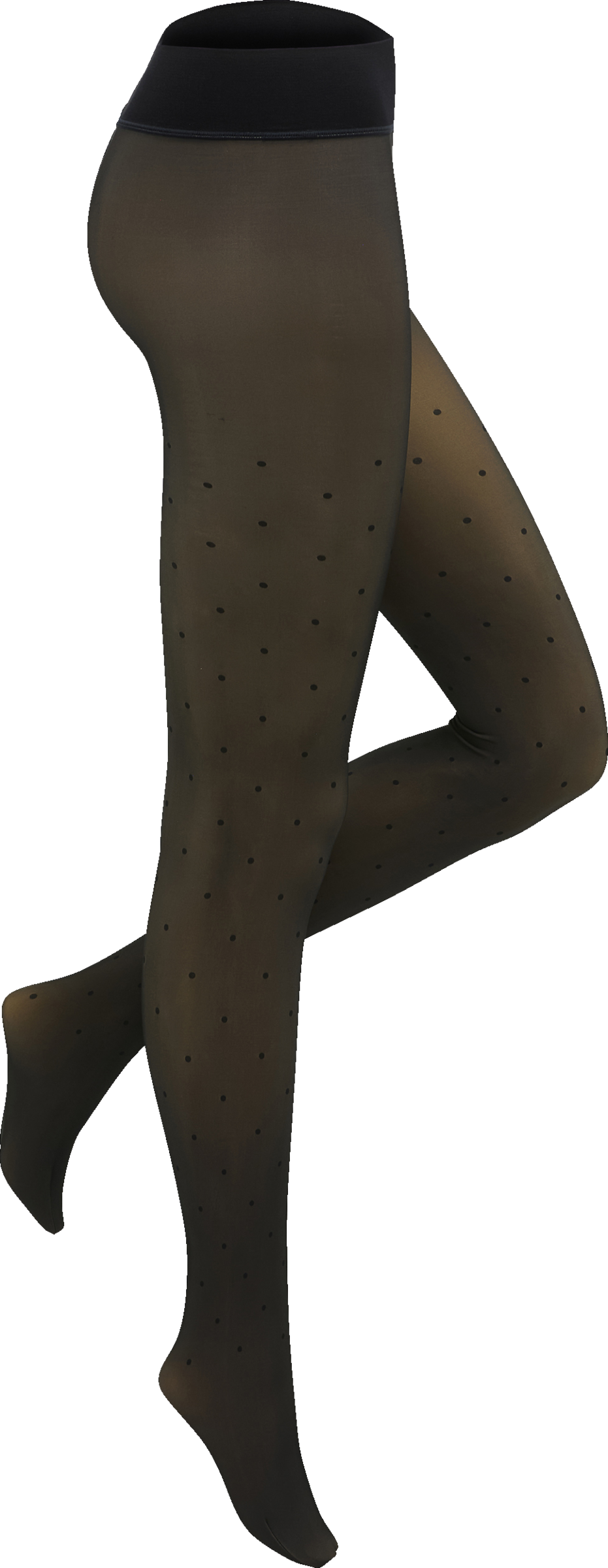 IDEENWELT Strumpfhose mit Transparenzeffekt Gr. L