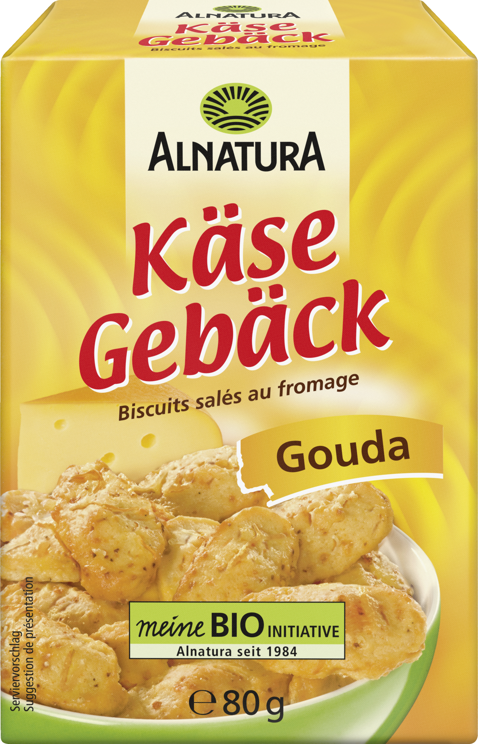 Alnatura Bio Käsegebäck Gouda