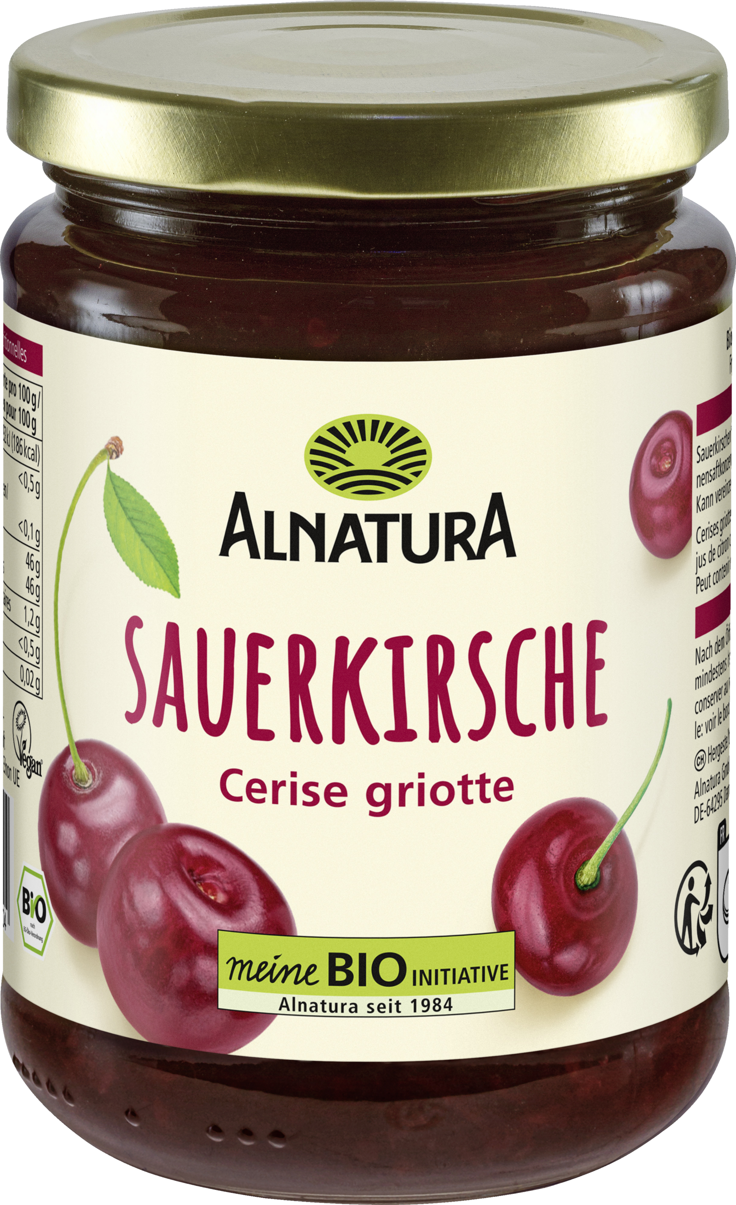 Alnatura Bio Fruchtaufstrich Sauerkirsche