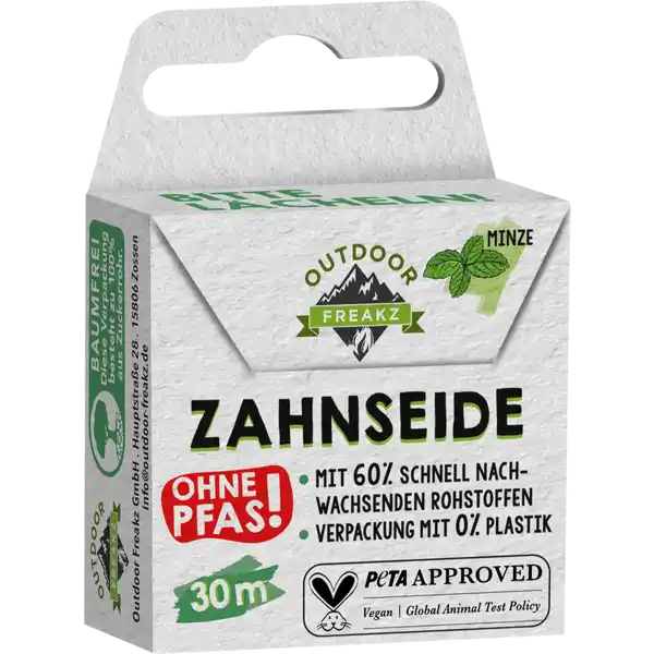 خيط أسنان طبيعي