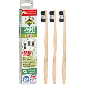 فرش أسنان من الخيزران