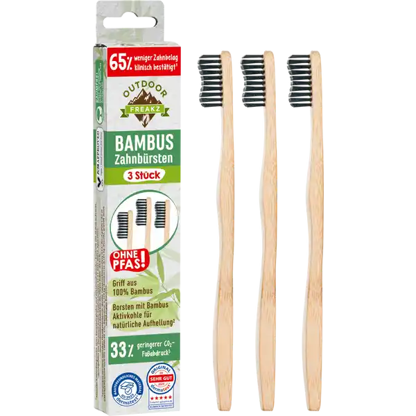 فرش أسنان من الخيزران