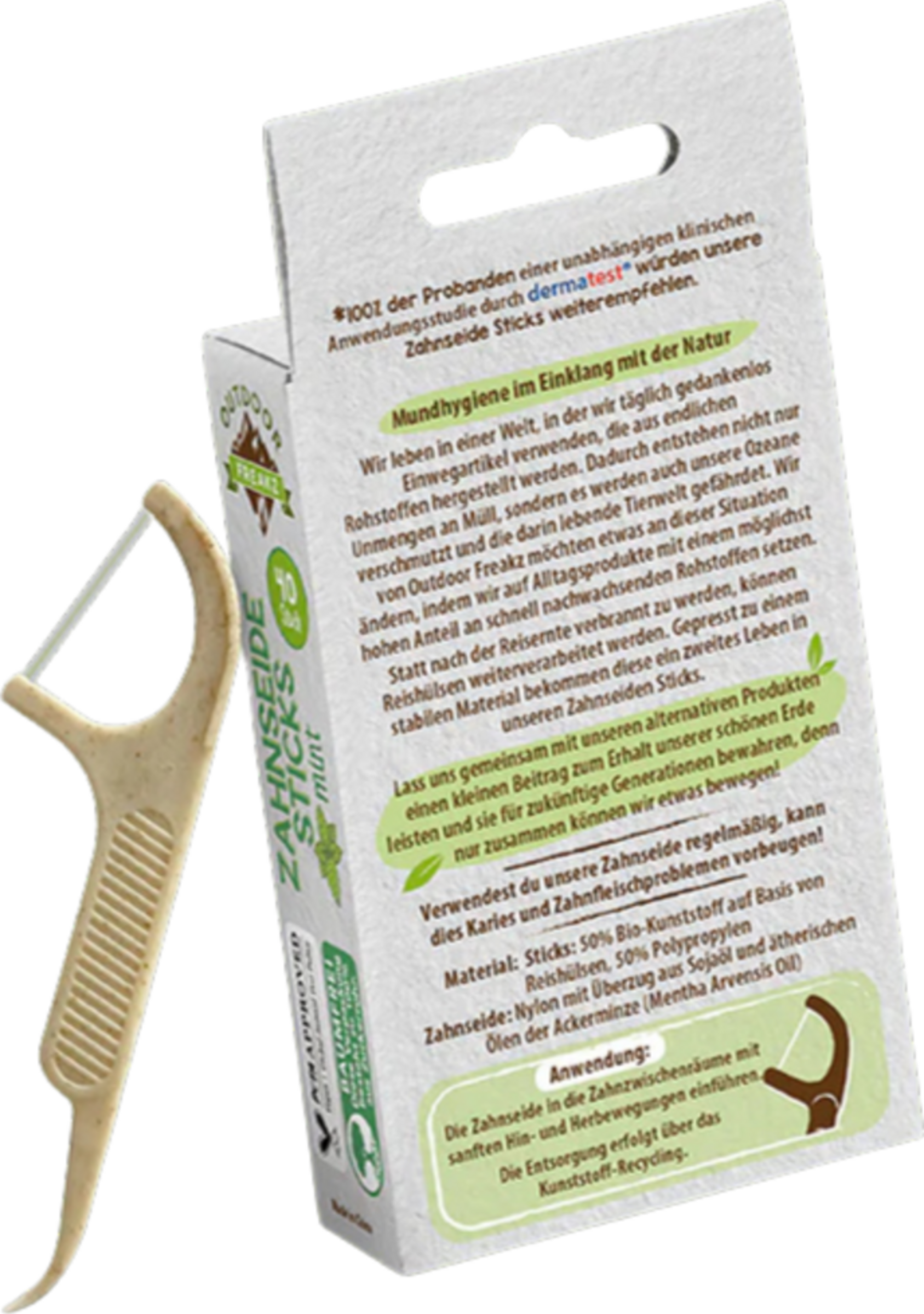 أعواد خيط الأسنان بالنعناع 2