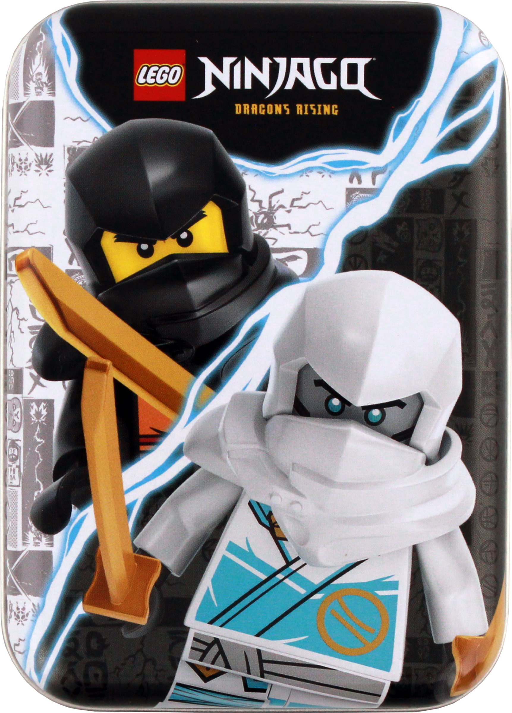 LEGO NINJAGO Serie 9 Mini-Tin schwarz Sammelkarten