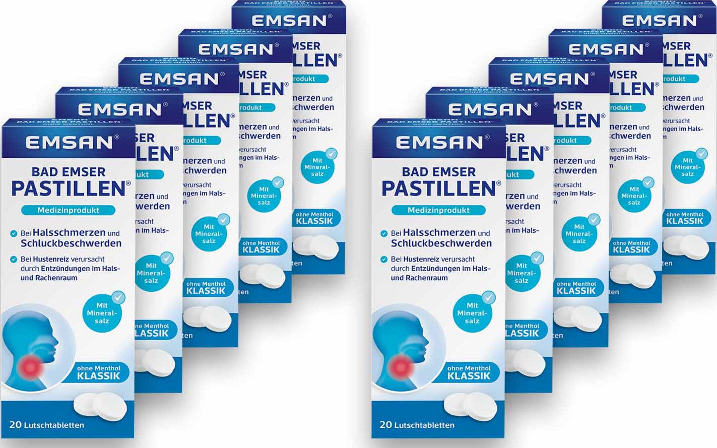Emsan Bad Emser Pastillen ohne Menthol Vorteilspack